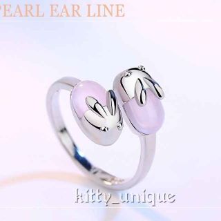 Nhẫn thỏ cực kute độc đáo