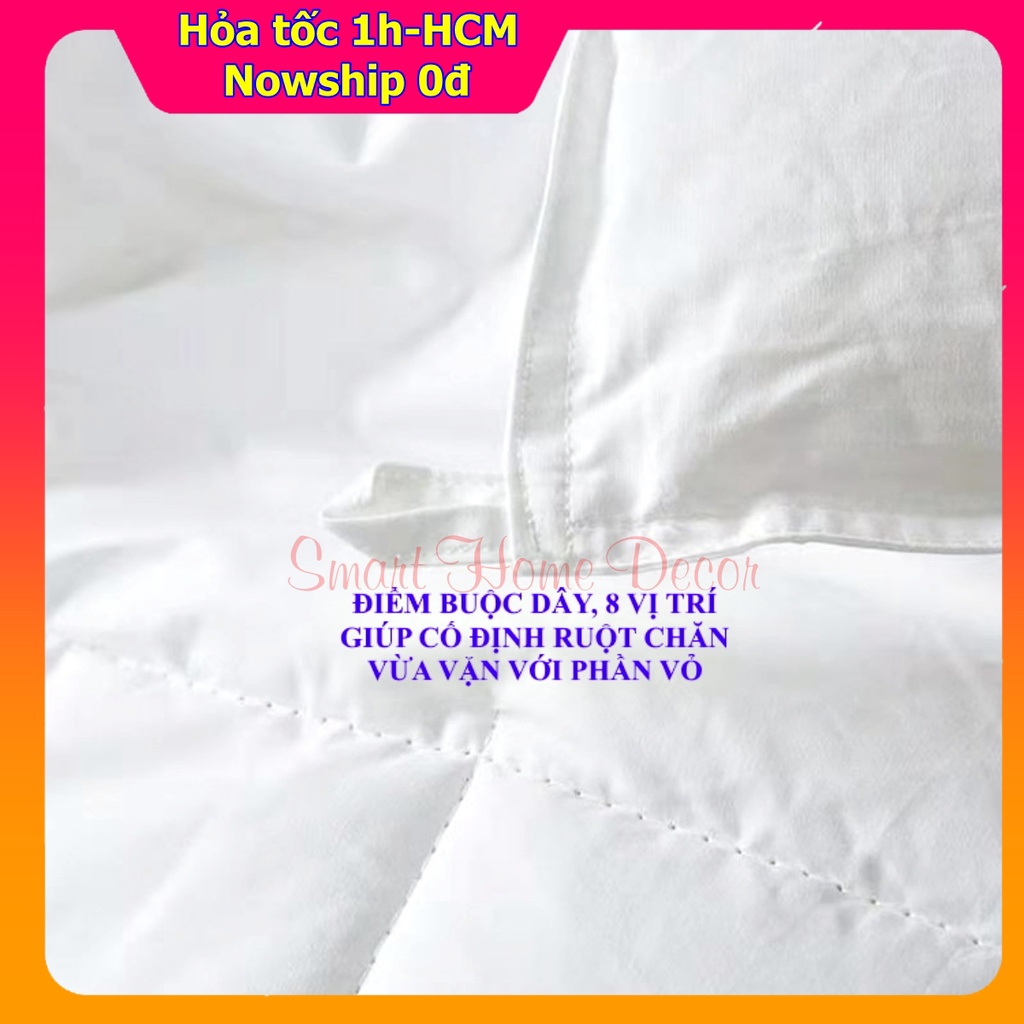 Ruột chăn hè Microfiber, Gòn lông vũ bông tấm cao cấp cho gia đình và khách sạn