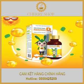 [CHÍNH HÃNG] - Dầu Chùm Ngây Moringa D3 - Giúp Bổ Sung Vitamin D Cho Bé