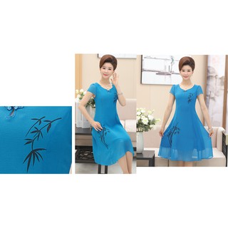 Váy nữ đầm nữ trung niên