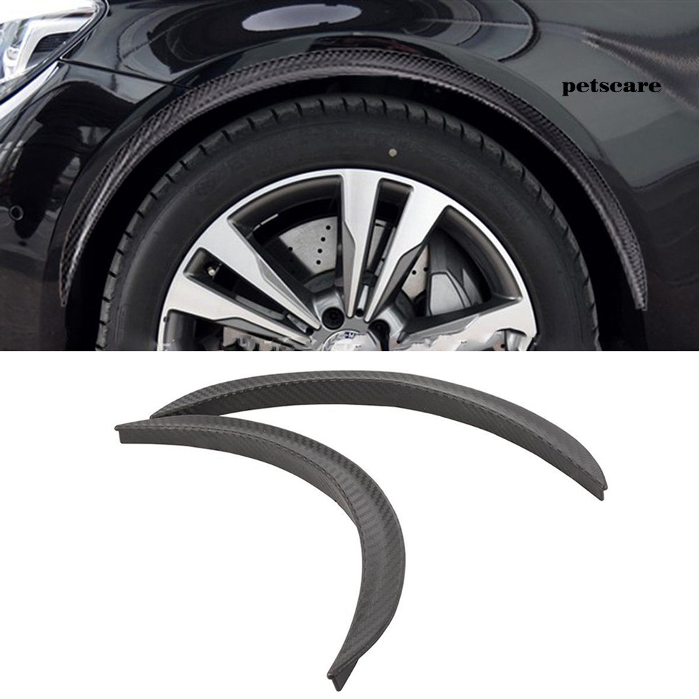 2 Dây carbon bảo vệ viền khung bánh xe ô tô chuyên nghiệp