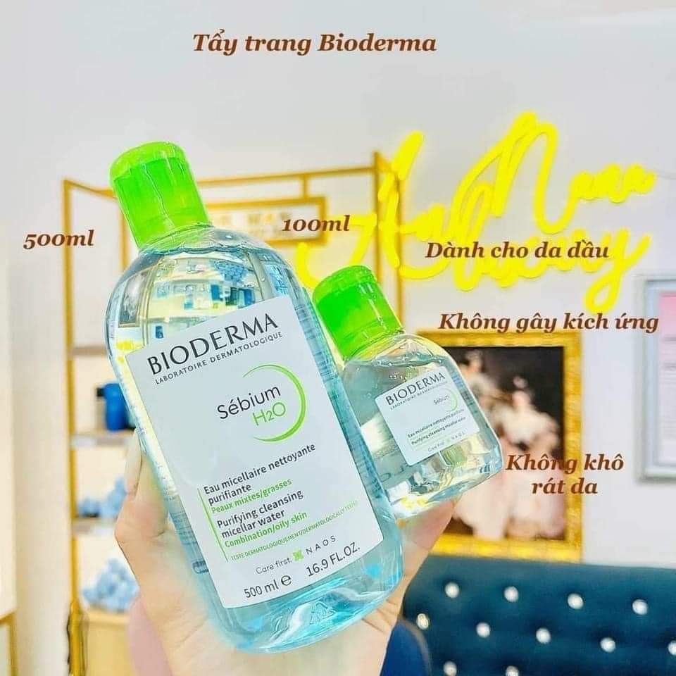 Nước tẩy trang Bioderma Pháp 500ml