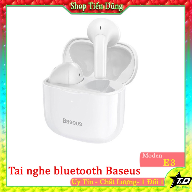Tai nghe Bluetooth DUPIO Baseus Bowie E3 driver 13mm hỗ trợ sạc nhanh với độ trễ 0.06 giây có ứng dụng định vị BH 6t