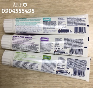 Kem đánh răng Dontoden nội địa Đức