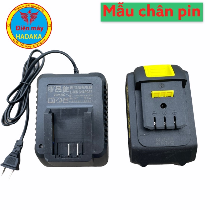 Sạc bulong chân cài chân pin kingpro