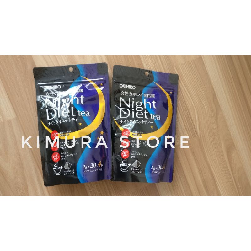 (Loại 24 gói-chuẩn bill nội địa-date xa) TRÀ GIẢM CÂN BAN ĐÊM ORIHIRO NIGHT DIET TEA NHẬT BẢN | BigBuy360 - bigbuy360.vn