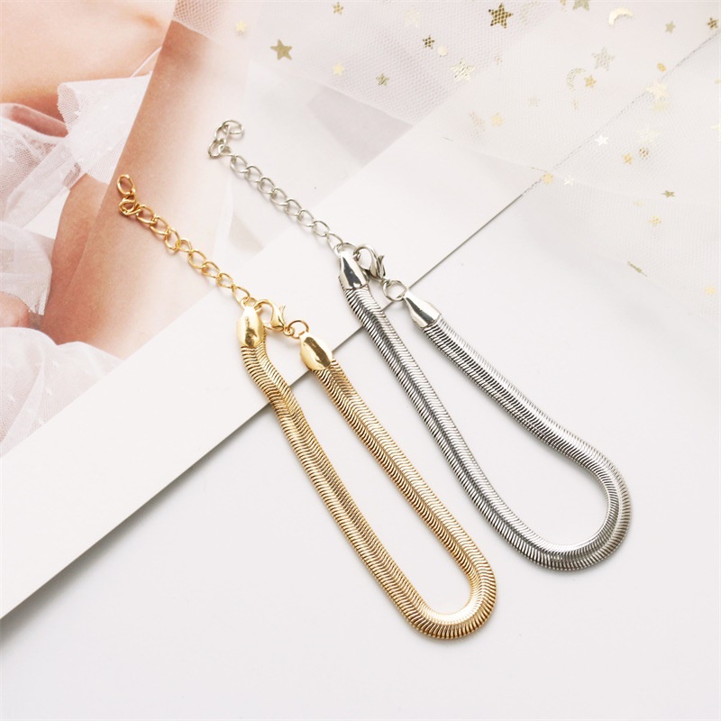 Vòng Đeo Cổ Chân Bằng Kim Loại Thời Trang Cá Tính