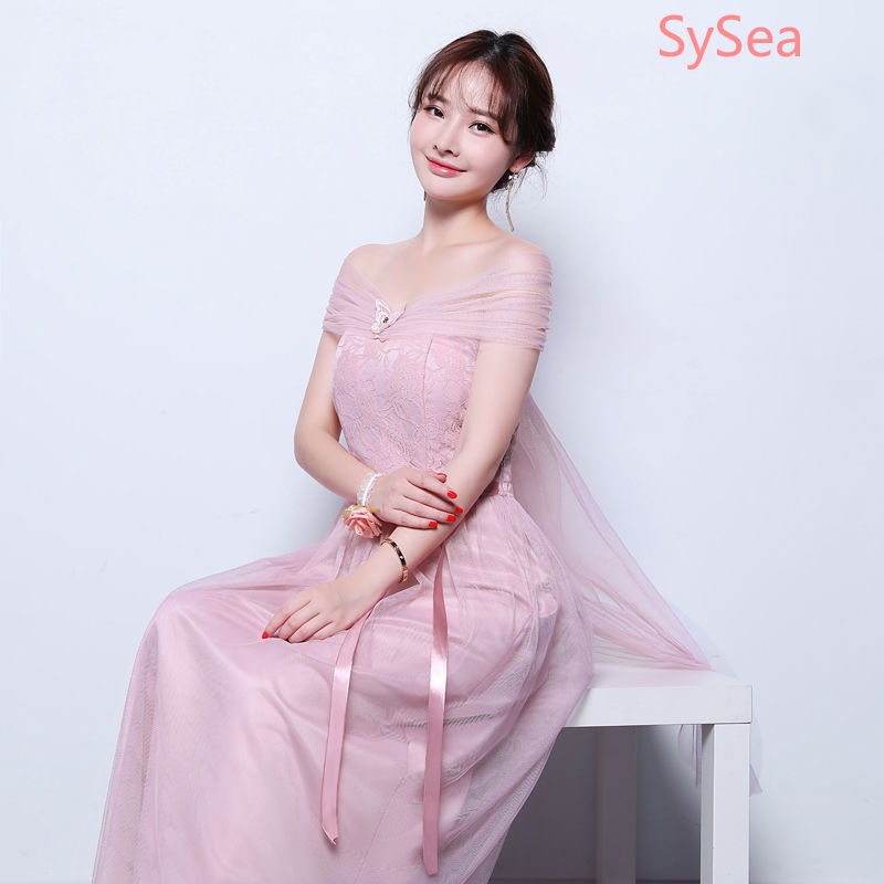 Đầm maxi tay dài in hoa kiểu dáng thanh lịch cho nữ