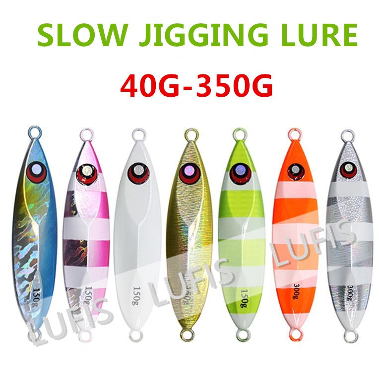 jigging Mồi Câu Cá Giả 40g / 60g / 80g / 100g / 120g / 150g / 200g / 250g / 300g ...