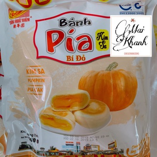 BÁNH PÍA KIM SA BÍ ĐỎ TÂN HUÊ VIÊN 1kg (2 gói mỗi gói 500g)