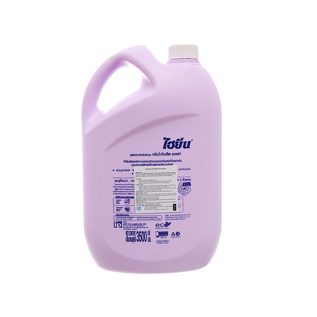 Nước xả cho bé Hygiene Violet Soft can 3.5 lít