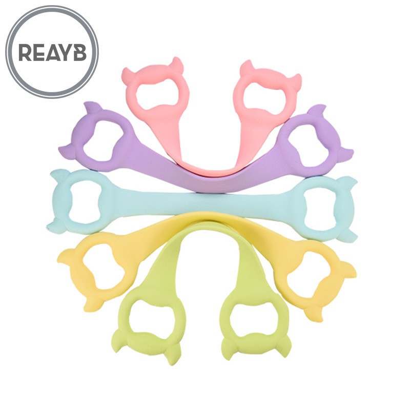 Reayb Resistance Band Silicone Elastic Pulling Exercise for Home Fitness Yoga Training