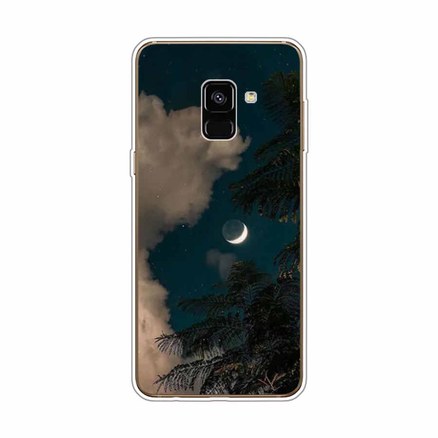 Ốp Điện Thoại TPU Dẻo In Họa Tiết Độc Đáo Thời Trang Cho Samsung Galaxy A8 plus 2018 A6 2018 plus