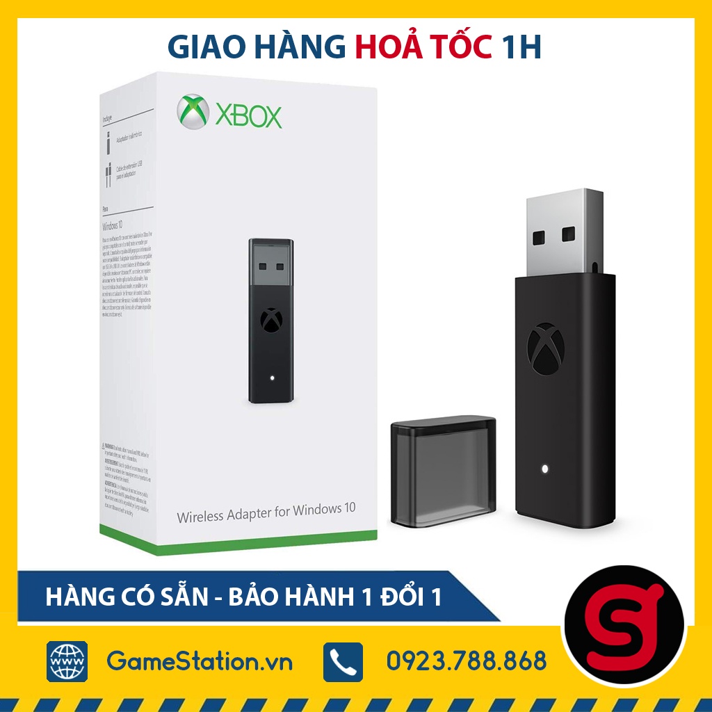 USB Xbox Wireless Adapter Cho Tay Cầm Xbox One, Xbox Series X Và Windows 10