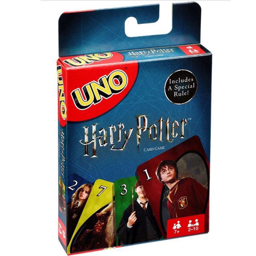 Thẻ bài Uno Các Loại Bộ bài trò chơi Uno Classic, Wild, Skip Bo, Flip, Phase 10, DOS, BTS, Harry Porter,Supe