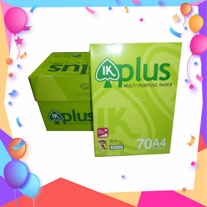 Giấy A4 IK Plus 70 gsm (๖ۣۜTốt nhất -๖ۣۜRẻ nhất)
