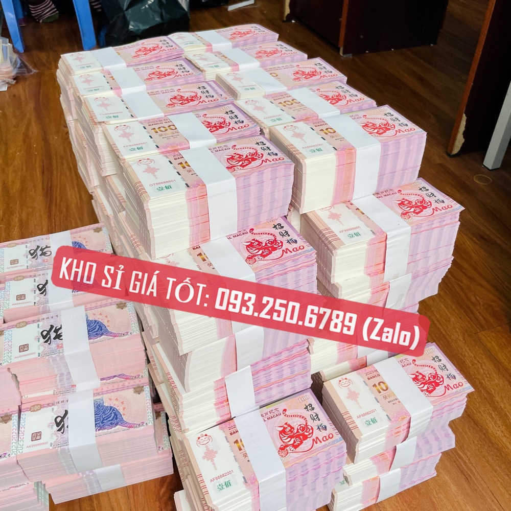 [SHOPEE TRỢ GIÁ] Tiền Lưu Niệm Con Mèo Macao 100 Patacas - Lì Xì May Mắn Mừng Tết 2023 - tặng bao lì xì