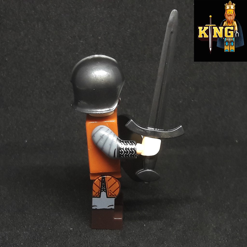 NON-LEGO Sword Infantry Wolf Warrior 046