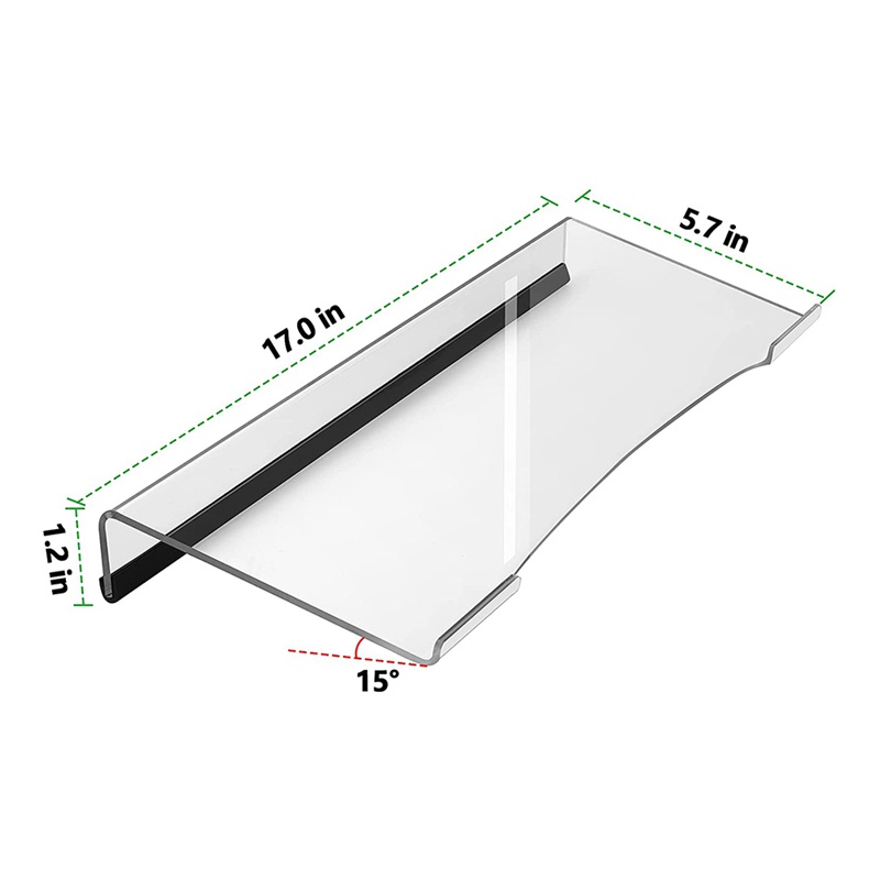 Giá đỡ bàn phím máy tính bằng acrylic tiện dụng cho văn phòng