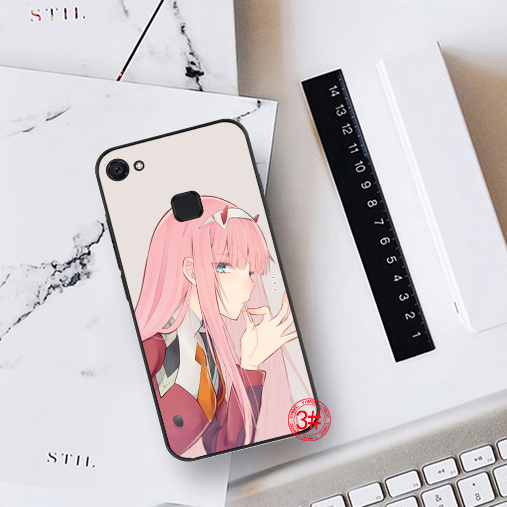 Ốp Điện Thoại Mềm Hình Anime Franxx Wiki Zero Two Cho Vivo Y20i Y20s Y30 Y50 X50 Pro Y20 Y70 V19 V20 Se 20gby