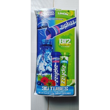 Hỗn hợp nước uống bổ sung vitamin B12 và vitamin tổng hợp Zipfizz (30 tuýp) 330g