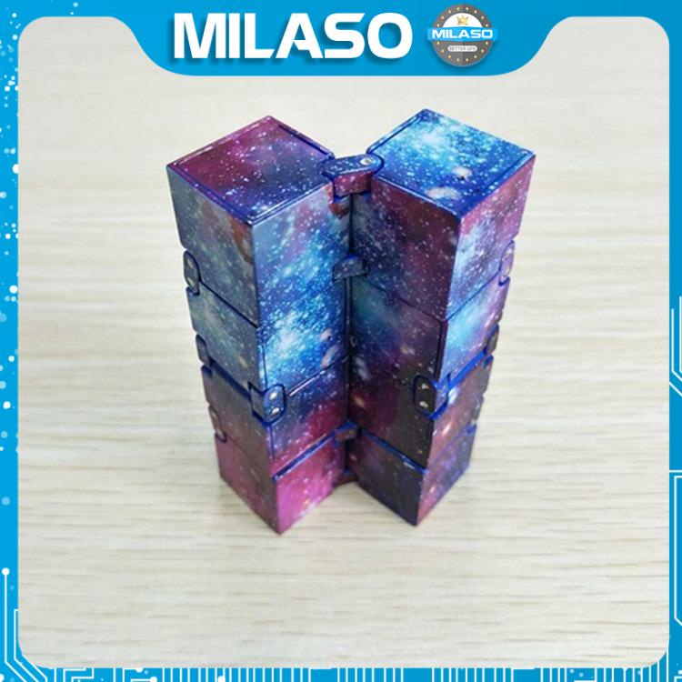 Đồ chơi xả stress rubik MILASO đồ chơi rubic Infinity Cube giải trí thư giãn tăng tập trung làm việc học tập TS-001120