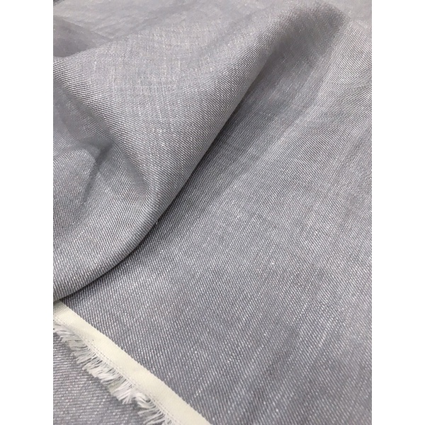 Vải Linen Tưng Lóng Chéo Mềm Mướt Rũ Khổ 1m45