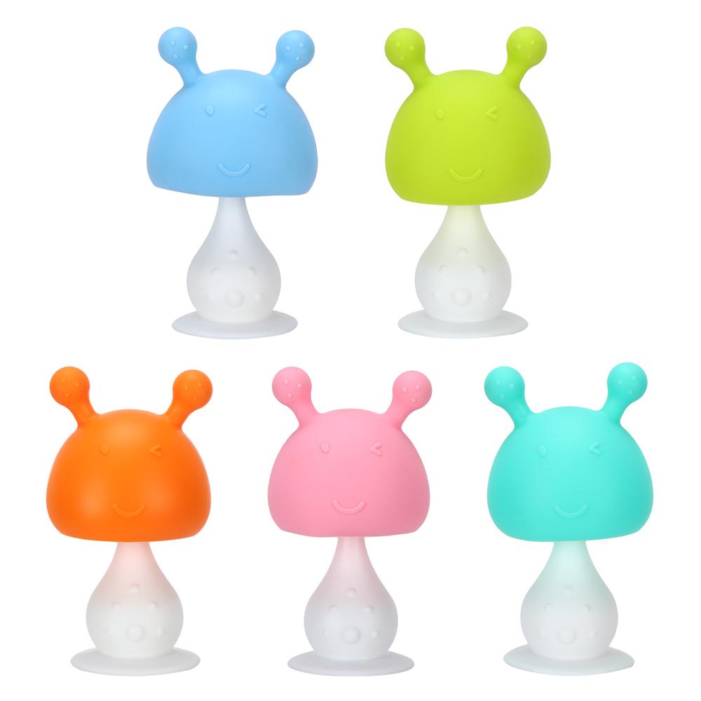 Đồ Chơi Gặm Nướu Hình Nấm Dễ Thương Cho Bé