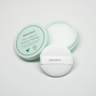 Phấn phủ bột kiềm dầu Innisfree – No Sebum Mineral Powder