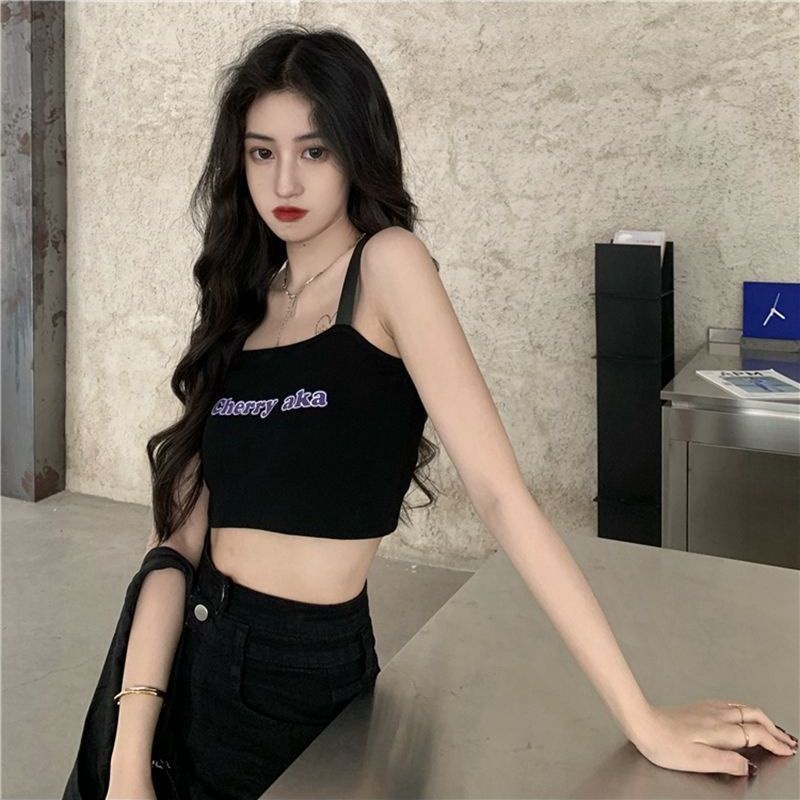 Áo Thun Thể Thao Hai Dây Ôm Dáng Phong Cách Đường Phố Cho Nữ áo dây JL-MX-06