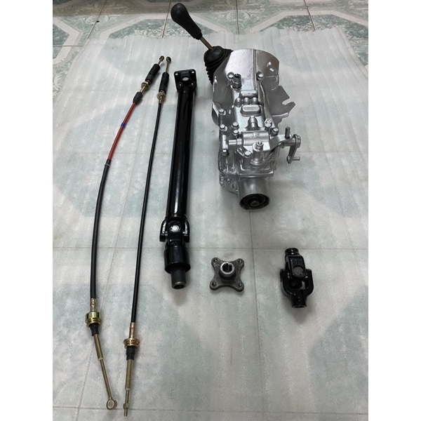 Bộ số ô tô 5 tạ,4 tiến 1 lùi,khớp 17li,đầy đủ phụ kiện, dùng chế xe 3 bánh,dùng máy 100,110,125cc ,khớp máy cốt 17li