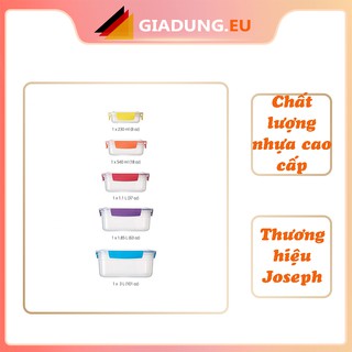 Set 5 hộp đựng thực phẩm JOSEPH JOSEPH