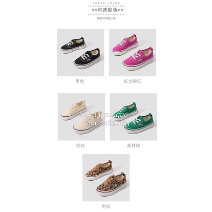 Giày Thể Thao Con. Ves TMT cho bé - 5 màu cho cả bé trai và bé gái