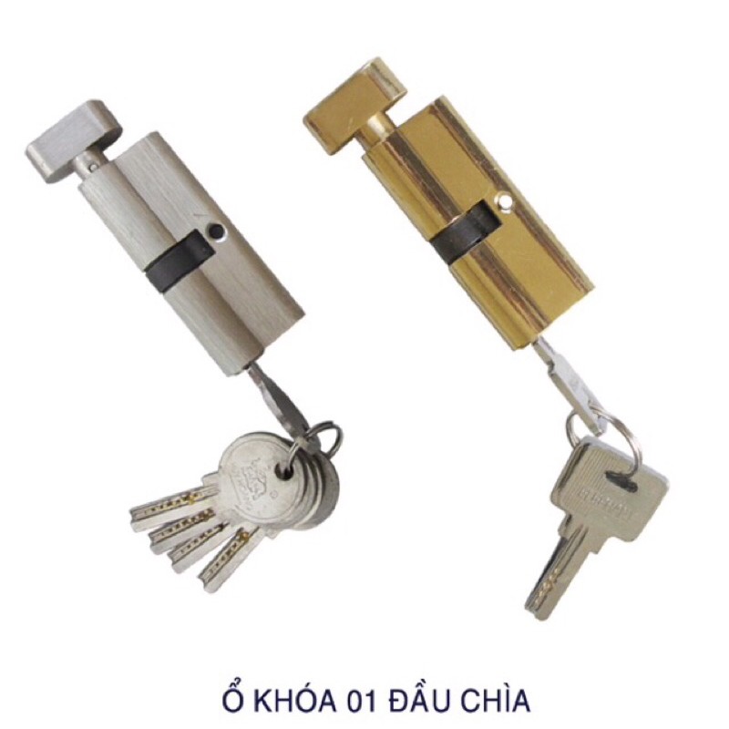 Ruột khoá USLOCK đồng thau loại 1 đầu chìa ( 9cm )