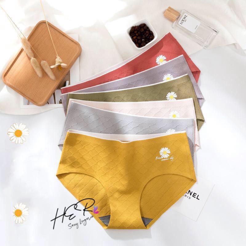 QUẦN LÓT CÚC HOẠ MI COTTON SỢI TRE HOẠT TÍNH KHÁNG KHUẨN CHỐNG VIÊM ÔM TRỌN NÂNG ĐỠ VÒNG 3 Q770 (Video & Ảnh thật)