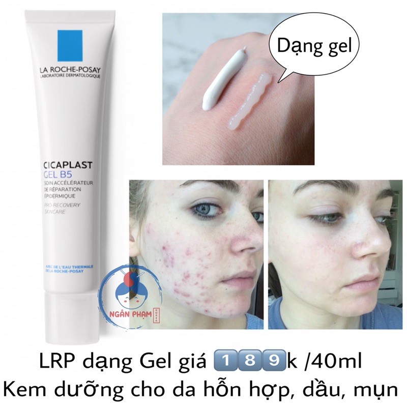 Kem Dưỡng Phục Hồi Da La Roche- Posay Gel B5 40ml