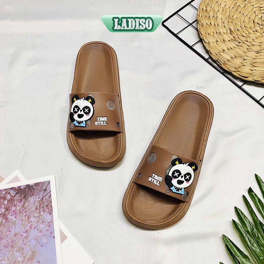 Dép nữ quai ngang hình gấy siêu dễ thương chất liệu cao cấp siêu nhẹ cực kì êm chân LADISO TT401
