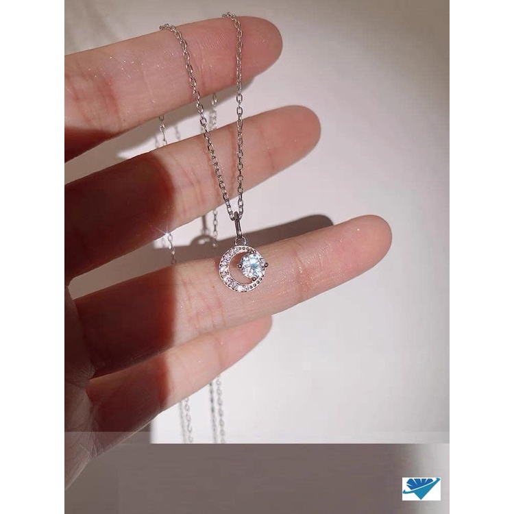 Dây chuyền nữ, dây chuyền bạc ta , kèm hộp đựng