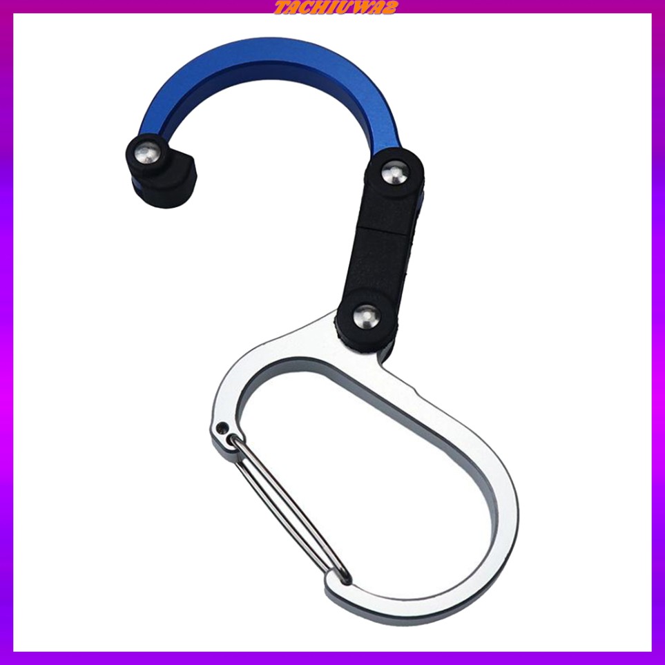 [Tachiuwa2] Móc Kẹp Mini Màu Đỏ Cho Hành Lý Du Lịch