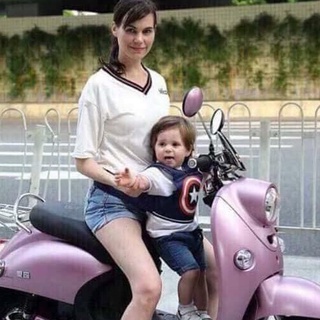 Đai/Địu Đi Xe Máy An Toàn Cho Bé