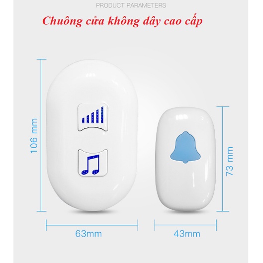 Chuông cửa không dây cao cấp