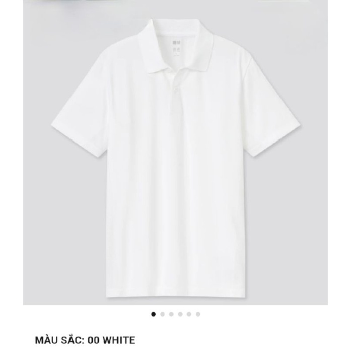 Áo Polo Uni Qlo Nam Dry Ex Tay Ngắn - Nội Địa Nhật Bản