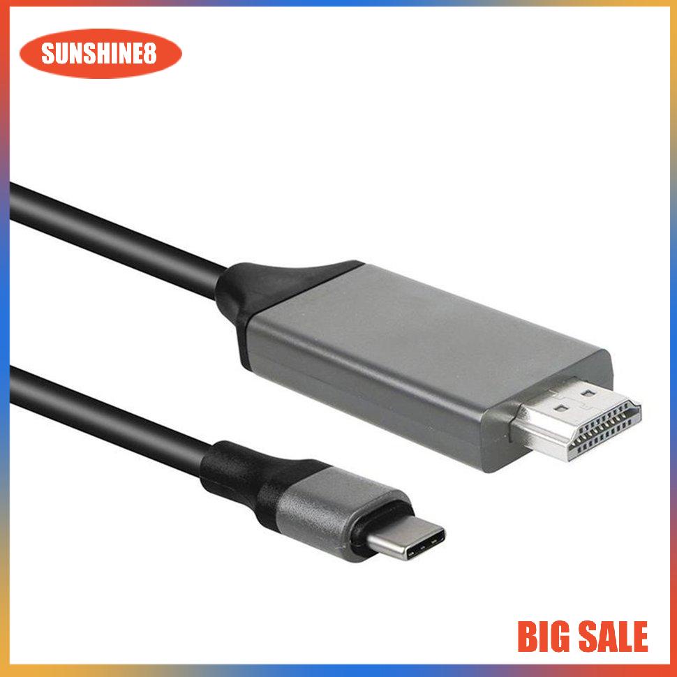 【SUN】For Samsung Galaxy Note 8 9 S10+ Plus Type-C USB-C To HDMI-Compatible HDTV
