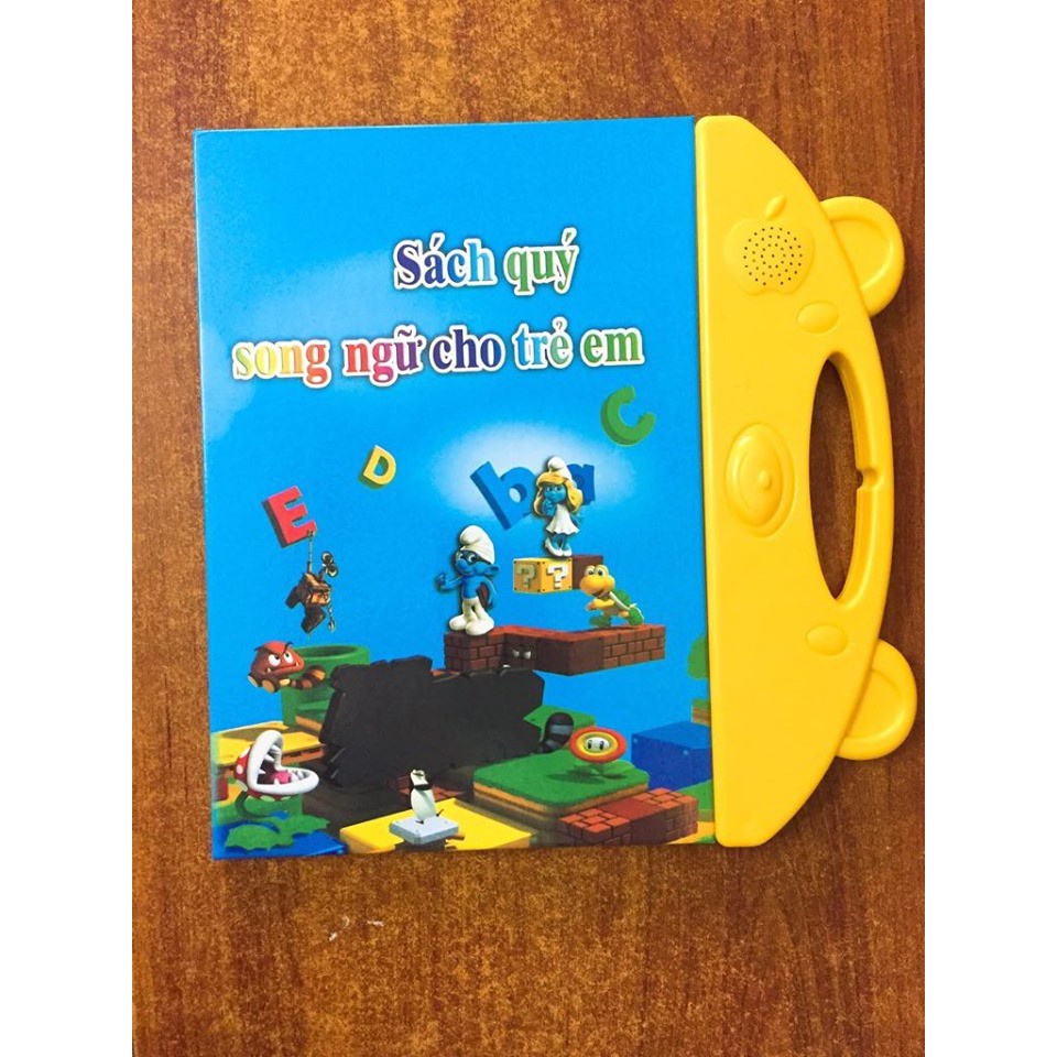 Bảng chữ cái và chữ số tiếng Việt điện tử nói treo tường cho bé