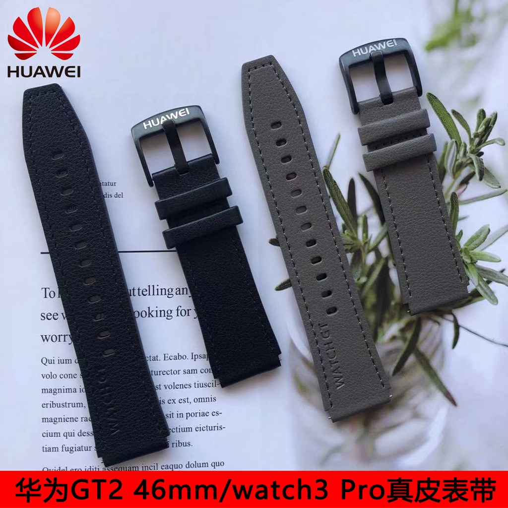 Phù Hợp Dây Đeo Bằng Da Thật Cho huawei / huawei gt4 46mm / gt3 46mm / gt2 46mm / pro / gt / gt2e / 3 / 3pro / glory magic222mm