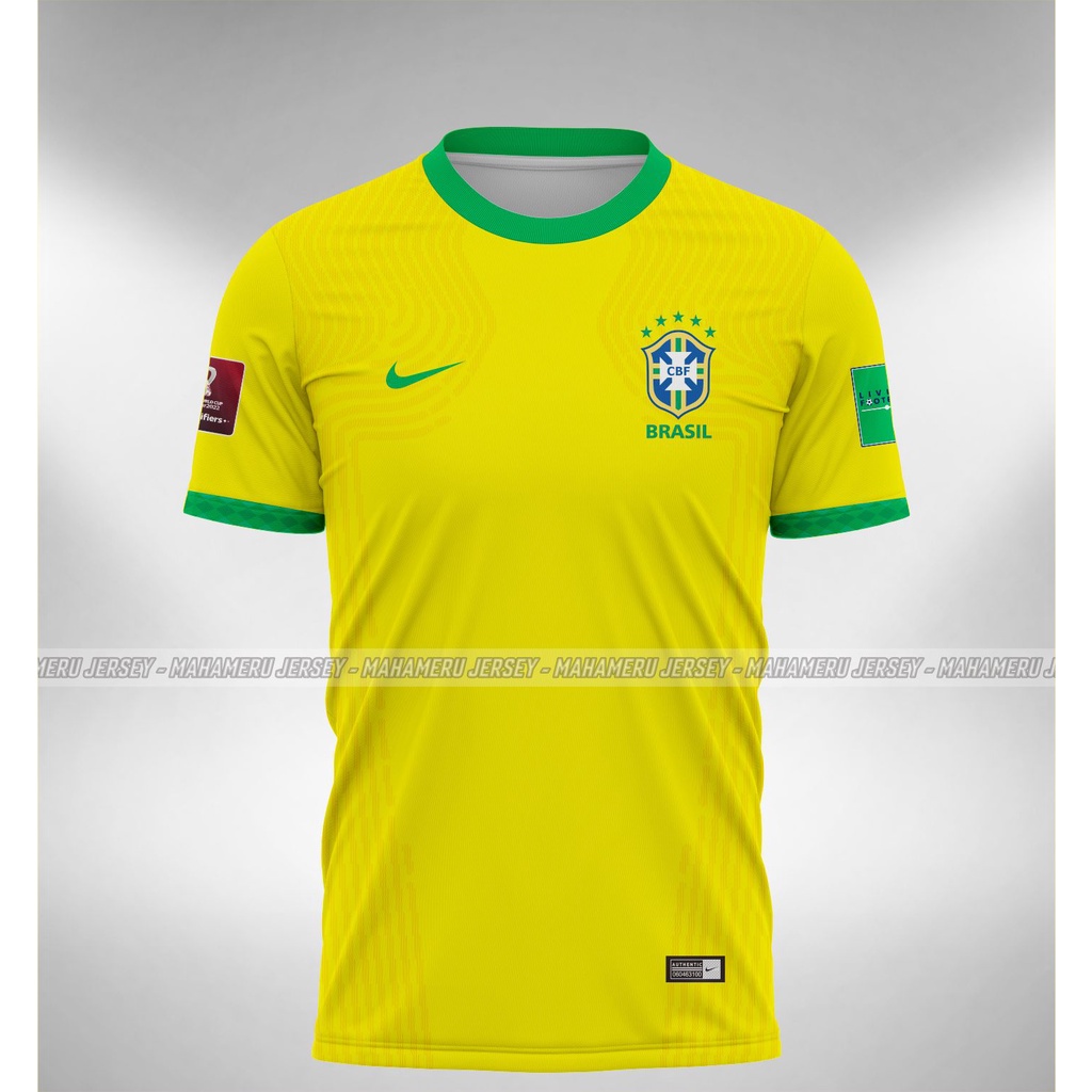 Áo Bóng Đá Sân Nhà Brazil 2021 2022 Năng Động