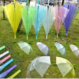 Dù trong suốt tự bật đủ màu