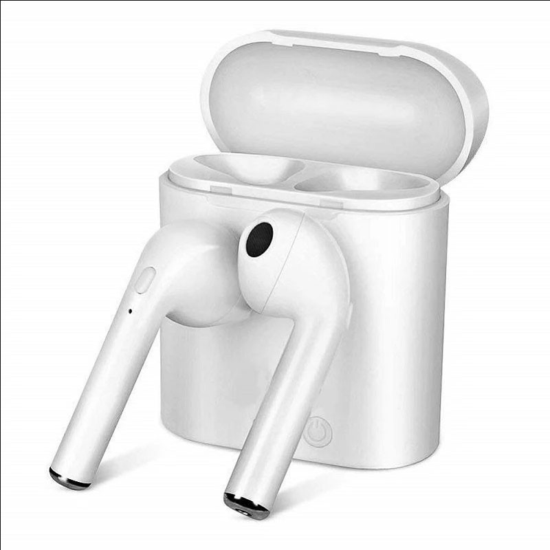 Tai nghe ko dây kết nối Bluetooth I7S TWS thiết kế nhét tai mini dành cho ĐT Android táo