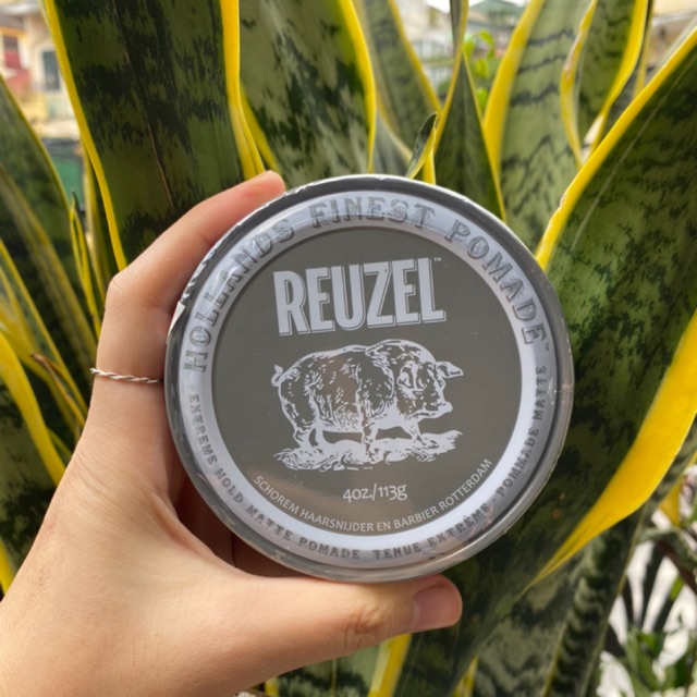 Sáp vuốt tóc Reuzel Extreme Hold Matte Pomade - Chính hãng 100%