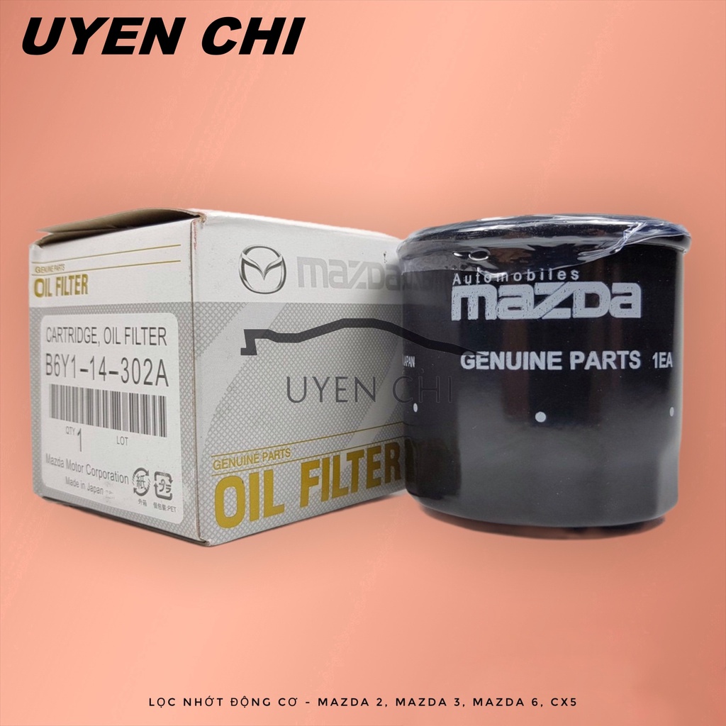 Lọc nhớt, lọc dầu động cơ xe Mazda 2, Mazda 3, Mazda 6, Mazda CX5, Mazda CX8